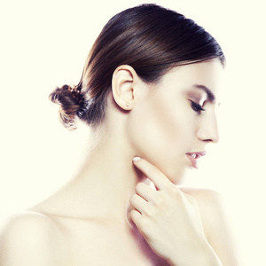 化妆侧面图片-化妆侧面素材-化妆侧面插画-摄图新视界