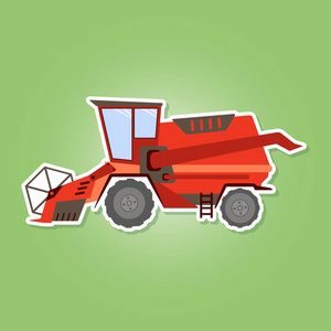 联合收割机图标图片