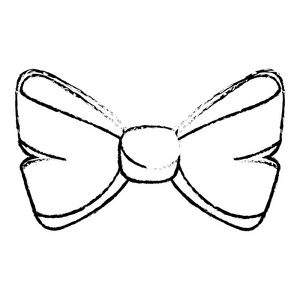 孤立的领结图片