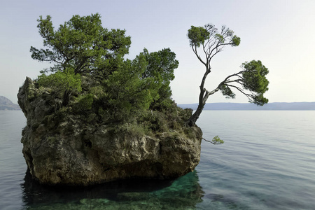 卡门 BrelaBrela, 马卡尔斯卡海滨, 住宿, 克罗地亚的小著名岛屿