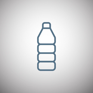 塑料瓶的图标 塑料瓶图标 eps 10 塑料瓶