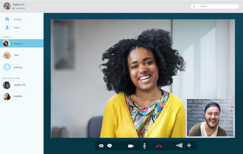 业务人视频聊天照片