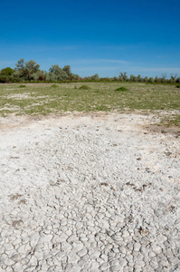 盐渍土的沙漠, 盐的湖泊.死气沉沉的焦土.