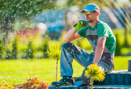 专业园林设计师照片