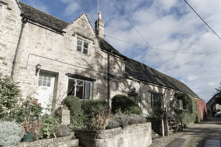 Bibury, 科茨沃尔德, 阿灵顿排英格兰的村庄