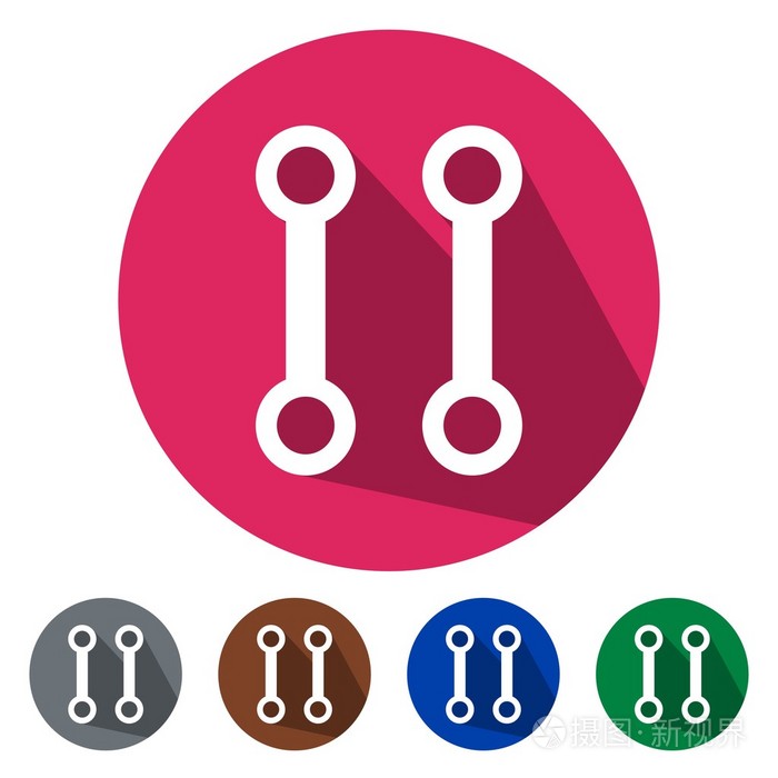 平面图标电连接器