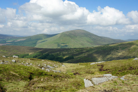 Tonelagee 山的 Ireland.Wicklow.View