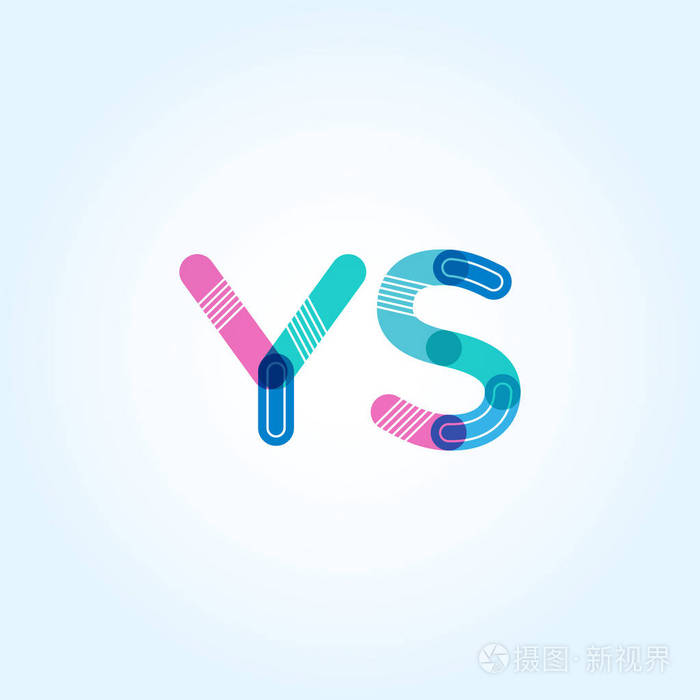 ys 连接的字母徽标