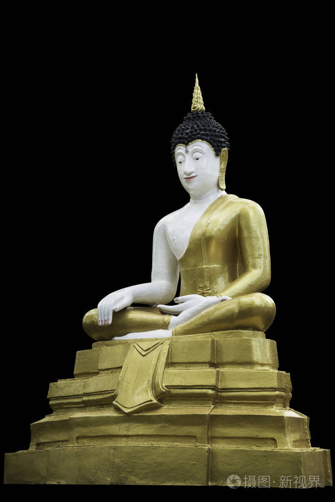 黑背景佛像