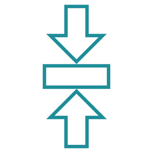 垂直调整大小符号图片