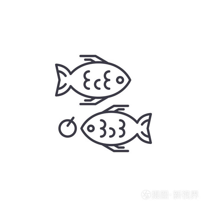 炸鱼线矢量符号 符号 插图插画-正版商用图片0pq3yh-摄图新视界