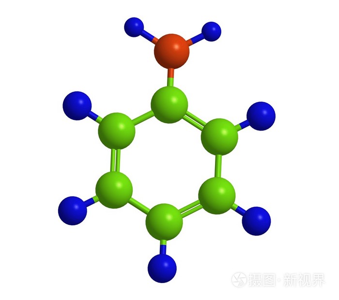 苯胺分子的结构