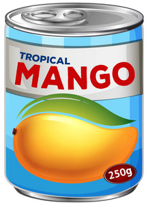 一罐芒果糖浆插图