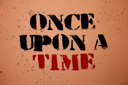 红色回忆手写文字的书写一次打开时间.