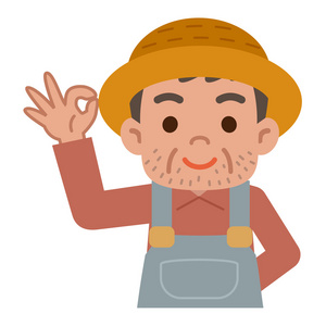 好农民伯伯的标志照片