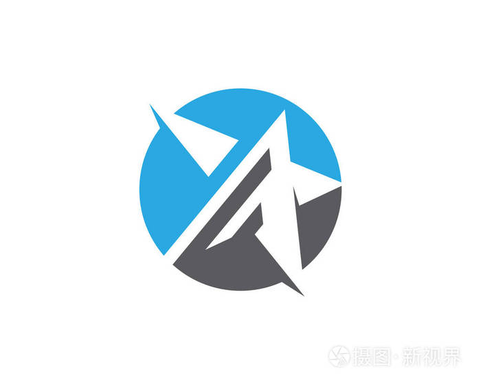 明星 Logo 模板矢量图标插画设计