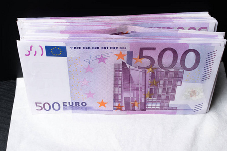 欧洲联盟货币背景的500笔