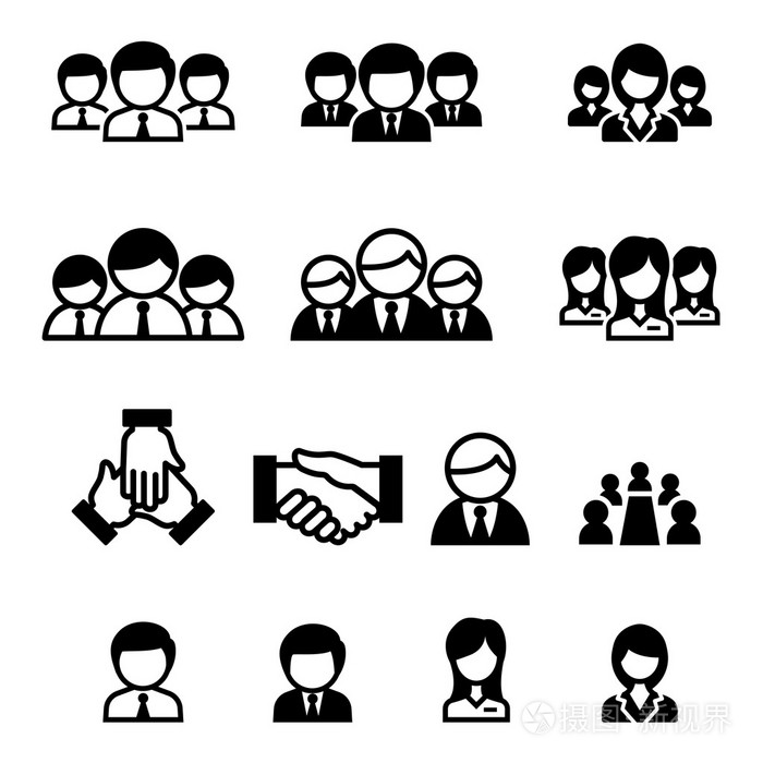 业务团队图标说明