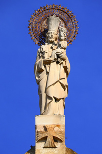 雕塑在西班牙巴塞罗那图片