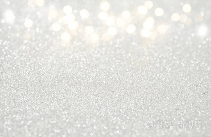 老式的白色灯光背景闪光.除重点