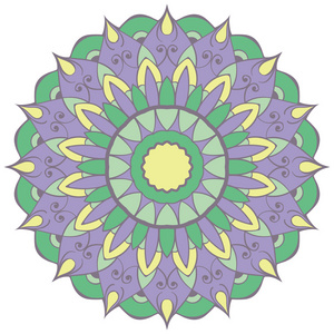 曼陀罗颜图片-曼陀罗颜素材-曼陀罗颜插画-摄图新视界