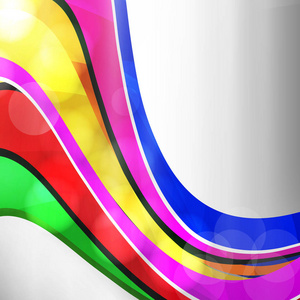 彩色画笔频闪热巧克力或咖啡动态闪屏上白色孤立无缝图形艺术活动抽象