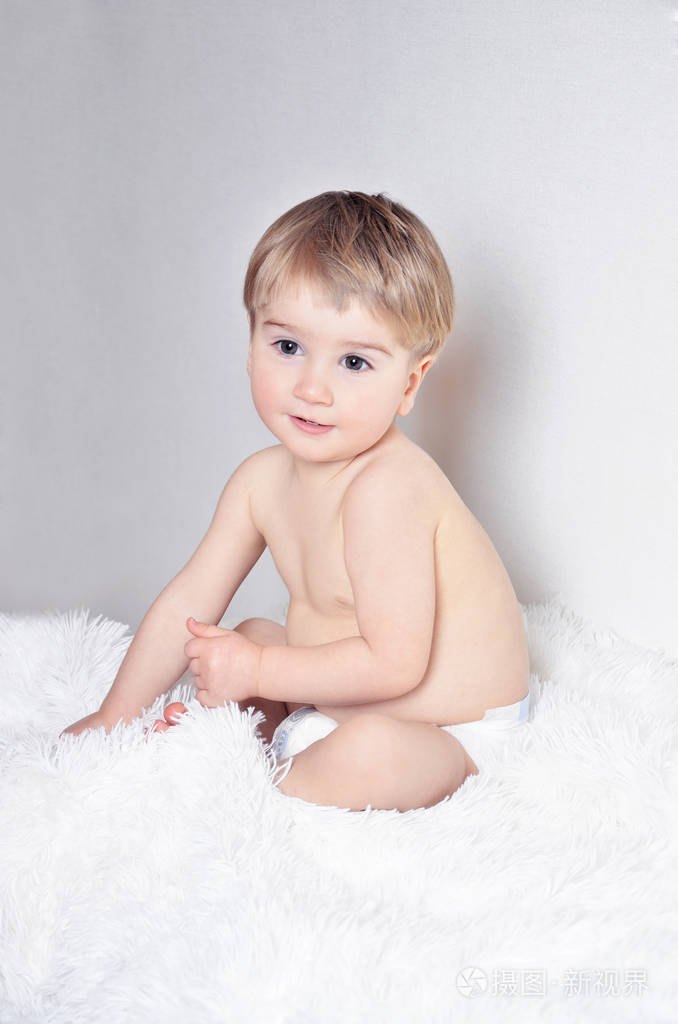 一个小男孩的肖像