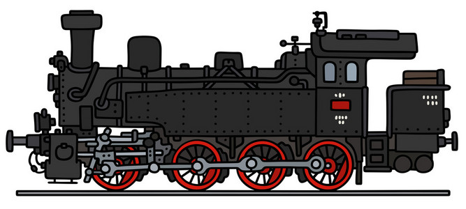 经典的蒸汽火车