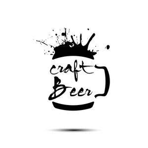 啤酒工艺标志模板设计
