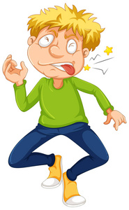 咬舌头表情图图片