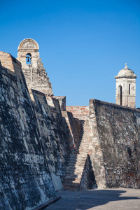 在卡塔赫纳 San Felipe 城堡