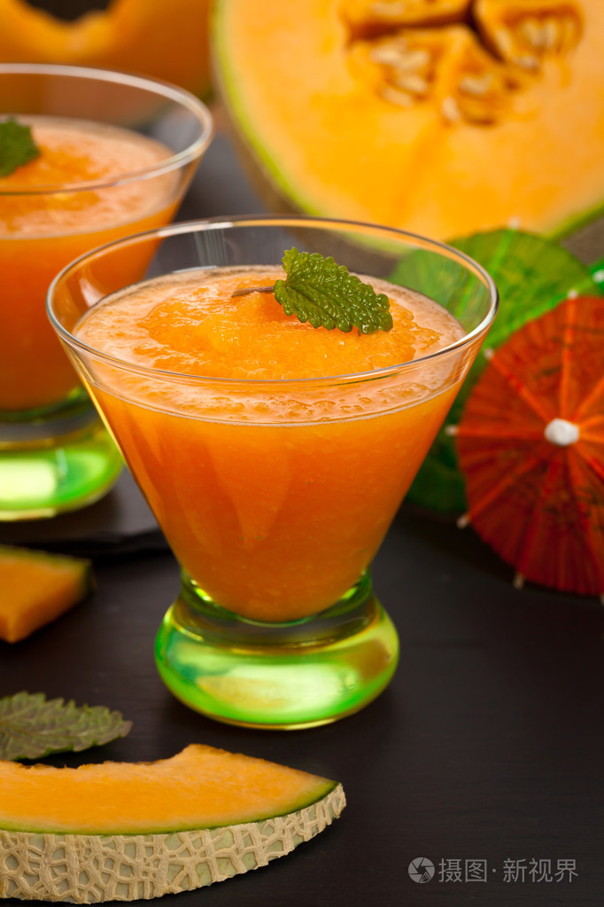 哈密瓜哈密瓜奶昔