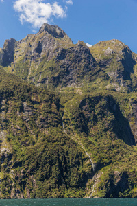 新西兰米尔福米峡湾全景