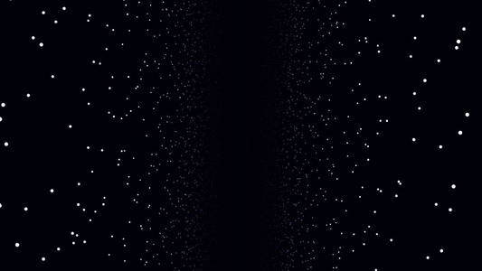 宇宙模式辉光粒子在黑色背景.运动抽象点.环照片