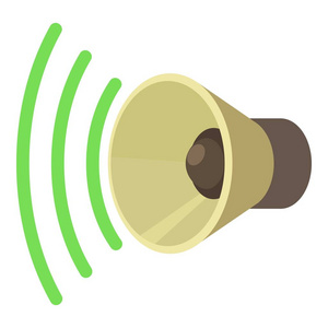 图标上的声音, 卡通风格照片