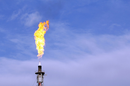 火从气火炬照片