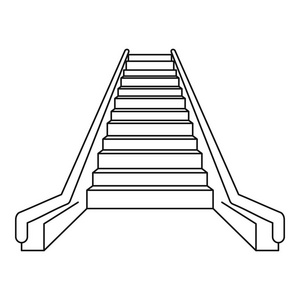 锅炉楼梯轮廓图标图片-锅炉楼梯轮廓图标素材-锅炉楼梯轮廓图标插画