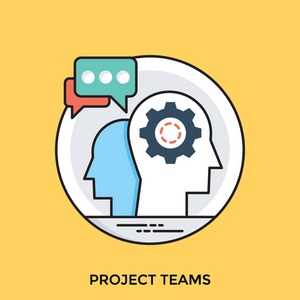 最佳团队两个认知人类头像是项目团队的最佳写照照片