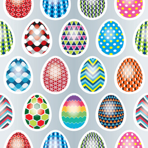 复活节彩蛋背景图案图片