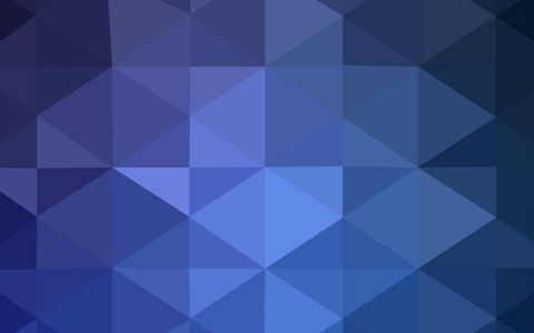 浅蓝色矢量低聚平面布局。闪耀的多边形插图, 由三角形组成。一个全新的商业设计模板