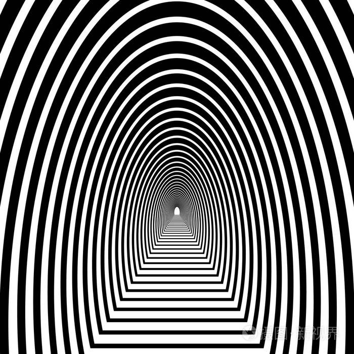 vector 插图催眠精彩的抽象 image.