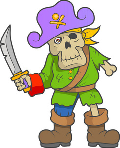 有趣的海盗僵尸照片