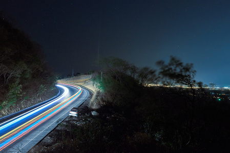 彩色道路交通灯