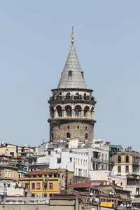 在伊斯坦布尔市的 Galat 塔