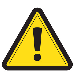 注意向量危险标志, 危险图标, 警告注意危险标志, 向量例证照片