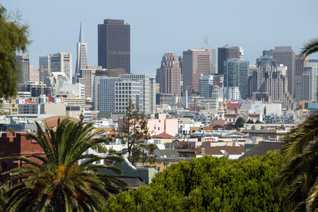 San Francisco 建筑物的视图