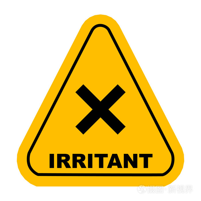 矢量刺激性符号