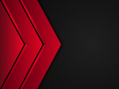 黑色和红色的金属背景.矢量金属横幅.抽象的技术背景照片