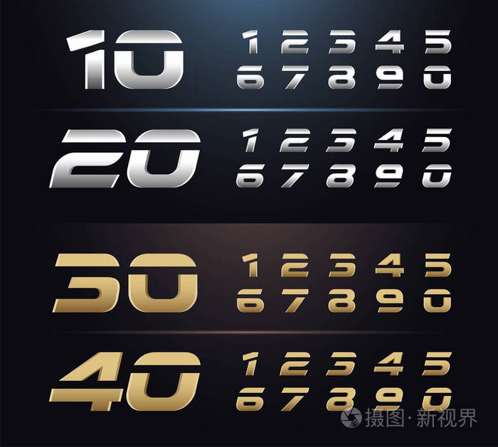 固定的和斜体的金属数集 印刷银和黄金数字 1 2 3 4 5 6 7 8 9 10 字母字体发光的文字 效果 矢插画 正版商用图片0ptdxi 摄图新视界 固定的和斜体的金属数集 印刷银和黄金数字 1 2 3 4 5 6 7 8 9 10 字母字体发光的文字 效果 矢插画 正版商用图片0ptdxi 摄图新视界
