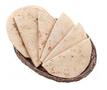 印度传统菜烤薄饼也知道作为印度, Fulka, Paratha, 印度面包, 大饼, 全麦扁面包, Chapathi, 面食平面